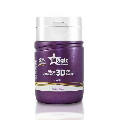 Imagem de Magic Color - Gloss 3d Matizador Ice Blond Efeito Cinza 100ml