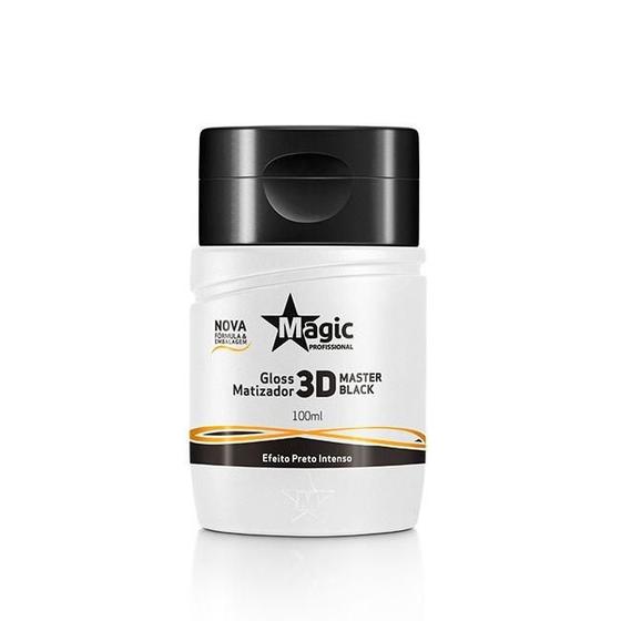 Imagem de Magic Color Gloss Matizador 3D Master Black 100 ml