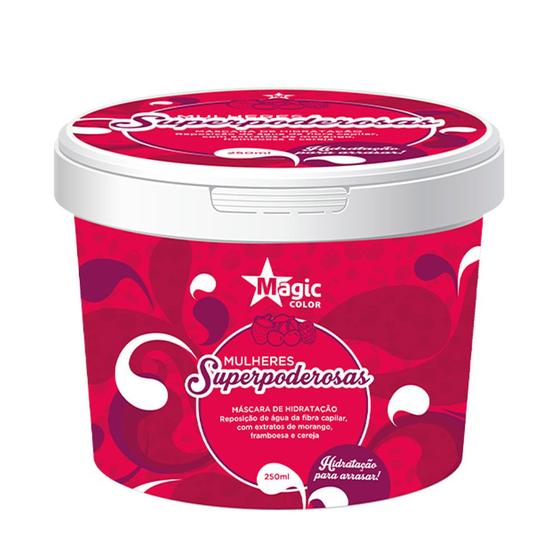 Magic Color Mulheres Super Poderosas Máscara De Hidratação Máscara