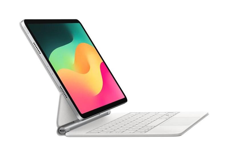 Imagem de Magic Keyboard para Apple iPad Pro de 11 polegadas (M4), Inglês (EUA), Branco 