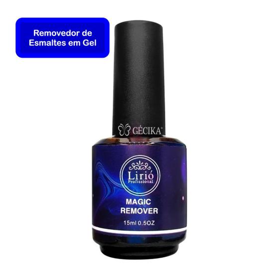 Magic Remover Removedor Esmalte Gel Gecika - GÉCIKA