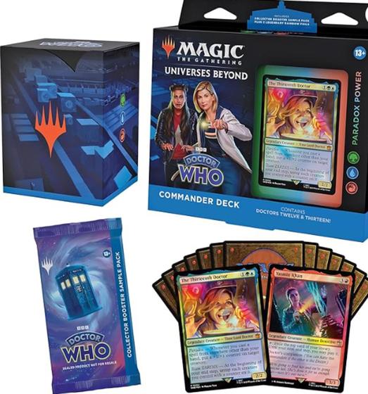 Imagem de Magic The Gathering Doctor Who Deck Commander Poder Paradoxo