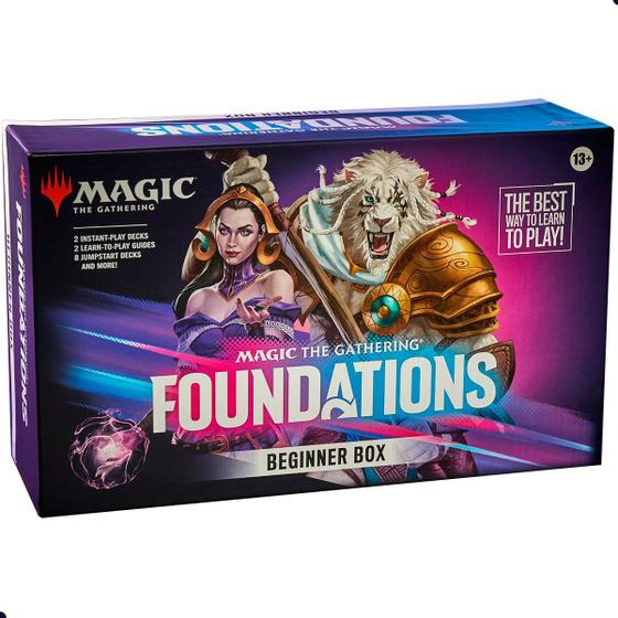 Imagem de Magic The Gathering Foundations Beginner Box Deck Inicial Cartas Inglês
