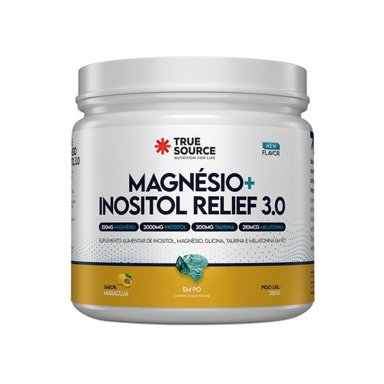Imagem de Magnésio 3.0 + inositol relief 3.0 maracujá 350g true source