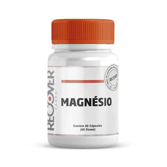 Imagem de Magnésio Bisglicinato (Quelato) 200mg - 60 Cápsulas (60 Doses) - Recover Farma