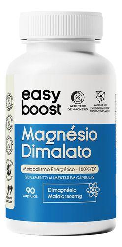 Imagem de Magnésio Dimalato 100% Easy Boost 1500mg 90 Cápsulas