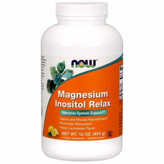 Imagem de Magnésio Inositol Relax 16 Oz by Now Foods