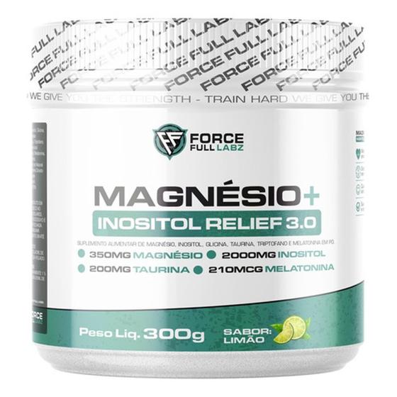 Imagem de Magnésio + inositol Relief 3.0 Limão 300g Mais Qualidade de Vida