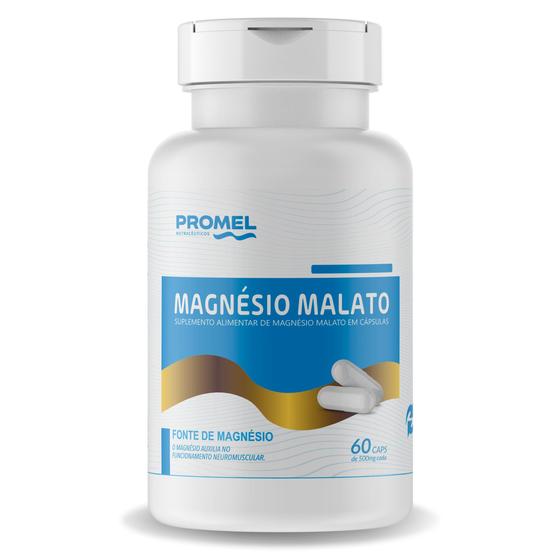 Imagem de Magnésio Malato 60 Caps Promel