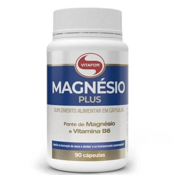 Imagem de Magnesio Plus 90 Cápsulas - Vitafor