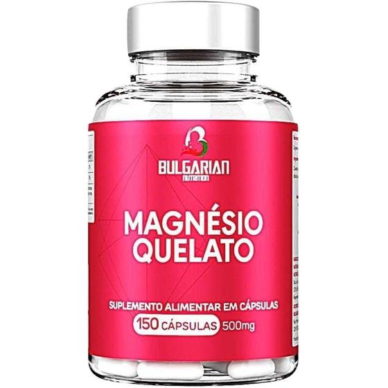 Imagem de Magnésio Quelato 150 Cápsulas 500mg - Bulgarian