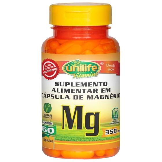 Imagem de Magnésio Quelato 60 cápsulas de 350mg