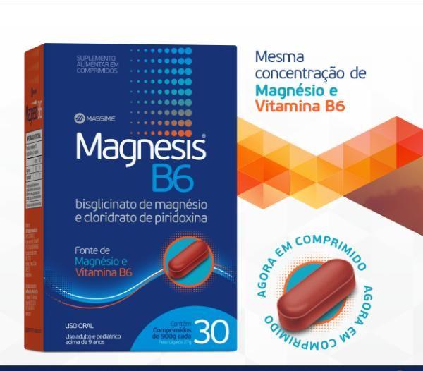 Imagem de Magnesis B6 - 30 comprimidos  - Massime 