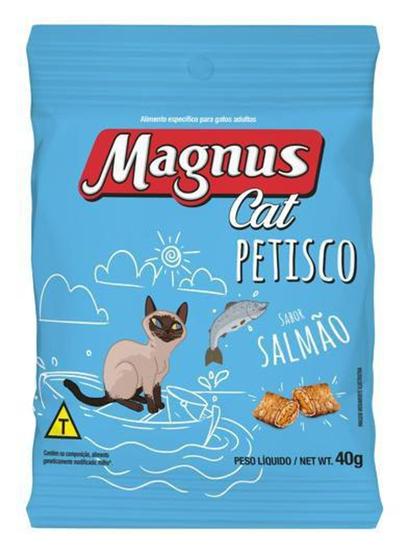 Imagem de Magnus Cat Petisco Sabor Salmão - Adimax