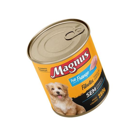 Imagem de Magnus patê cães filhote frango  280gr