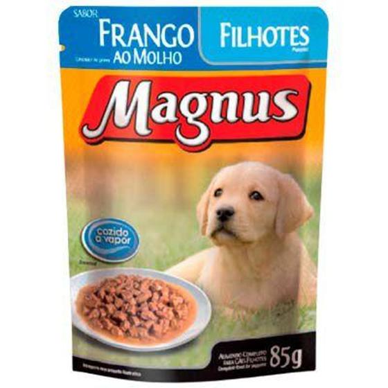 Imagem de Magnus sache cães filhotes sabor frango 85gr