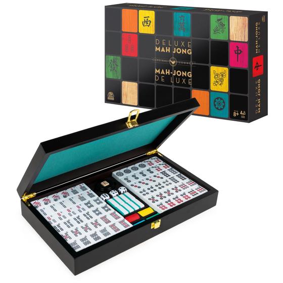 Imagem de Mah Jong Game Spin Master Games Legacy Deluxe para 4 jogadores