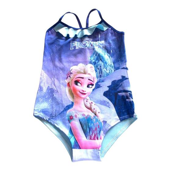 Maio Biquíni Infantil com Babado de Personagens verão criança Enviamos a Cor Selecionada Menor preço em Maio Biquíni Infantil com Babado de Personagens verão criança Enviamos a Cor Selecionada