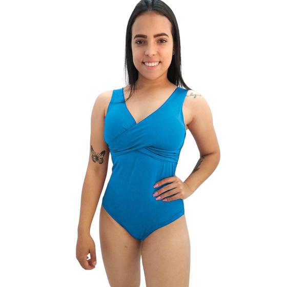 Imagem de Maiô Body Feminino Modelo 2022 Chapa Barriga Com Bojo Neon