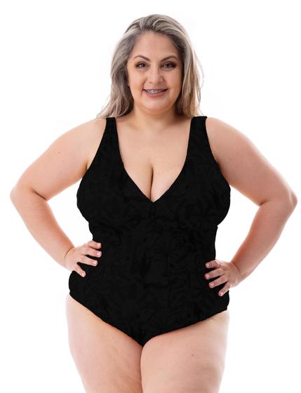 Imagem de Maiô Com Bojo Comportado Veste Plus Size