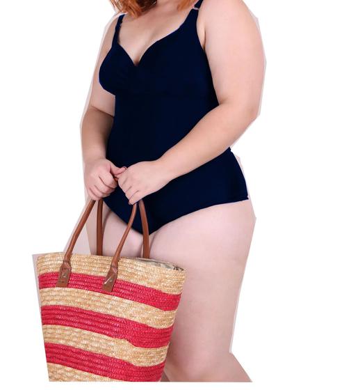 Imagem de Maio Feminino Sem Bojo com regulagem na Alça Plus size senhora