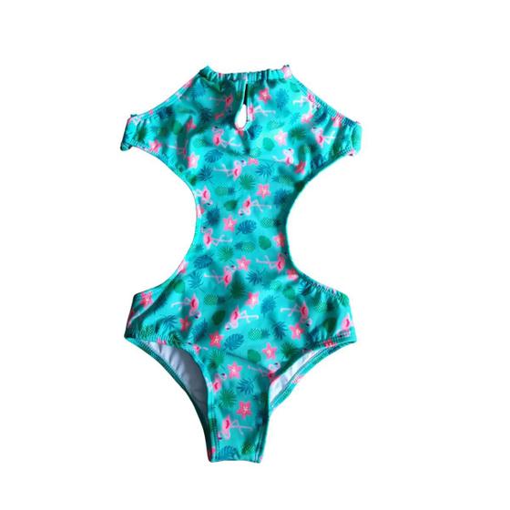 Maiô Infantil Menina Diversas Estampas Modelo Proteção Uv Moda Praia ...