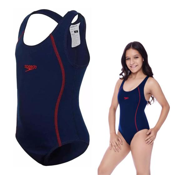 Imagem de Maiô Natação Speedo Acqua Basic Juvenil