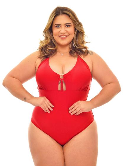 Imagem de Maio Plus Size Bojo Removível Reforçado e Sustentação PTH