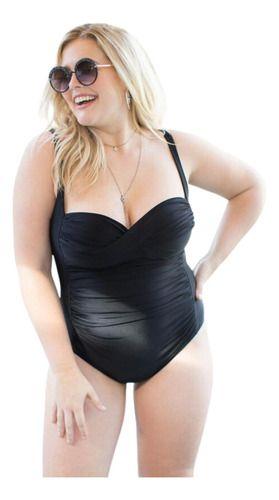 Imagem de Maio Plus Size Com Bojo Praia E Piscina De Alça Regulavel