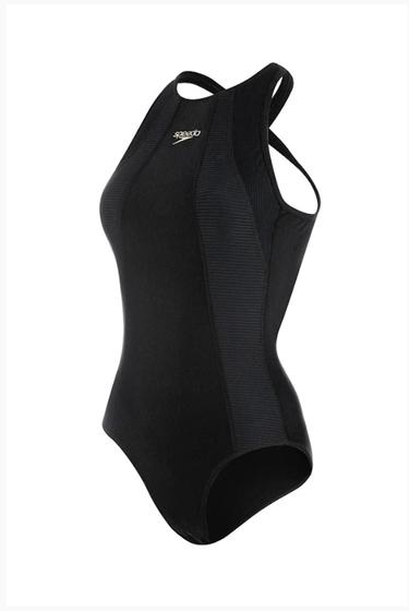 Maiô Speedo Minimal Feminino - Preto Menor preço em Maiô Speedo Minimal Feminino - Preto