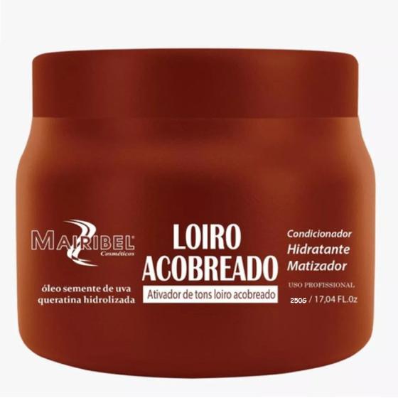 Imagem de Mairibel Máscara Matizadora Loiro Acobreado 8.44 Hidraty 250g