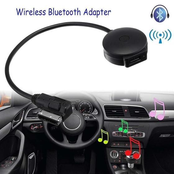 Imagem de Mais vendido Preto Bluetooth Audio Cable para Audi Mercedes
