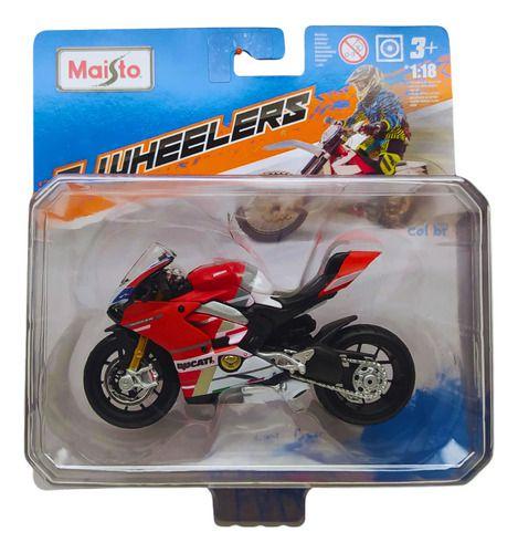 Imagem de Maisto 2 Wheelers Moto 1:18 Ducati Panigale V4 S Corse Verme