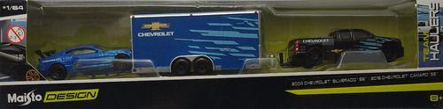 Imagem de Maisto Design Team Haulers 1:64 Silverado & Camaro Ss