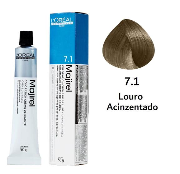 Imagem de Majirel Tintura 7.1 - Louro Acinzentado 50g