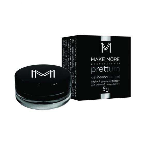Imagem de Make More - Prettum Delineador em Gel 5g
