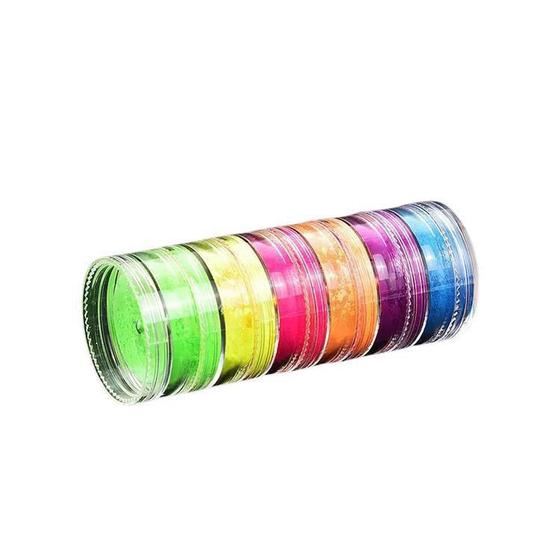 Imagem de Make Sombra Pigmentada Fluorescente Neon - 6 Cores - 6 Un