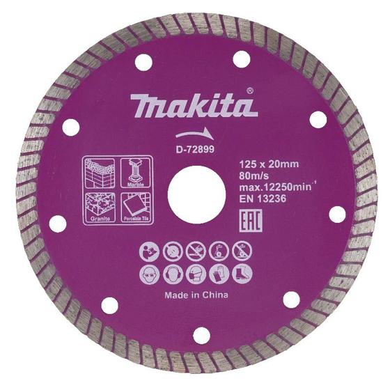 Imagem de Makita D-72899 Disco Diamantado Multimateriais 125mm