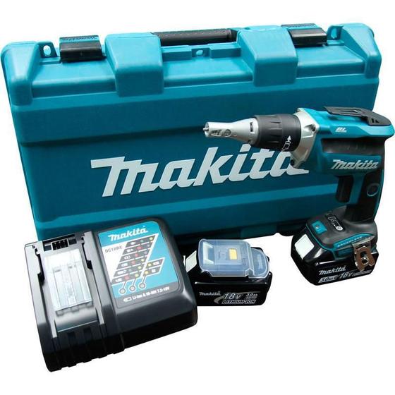 Imagem de Makita Dfs452Rfe Parafusadeira Para Gesso 220V Bateria 18V