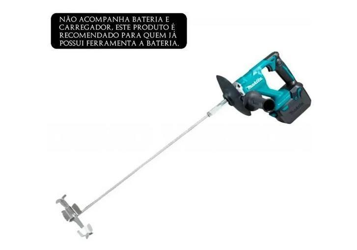 Imagem de Makita Dut130Z Misturador Argamassa E Tinta A Bateria 18V