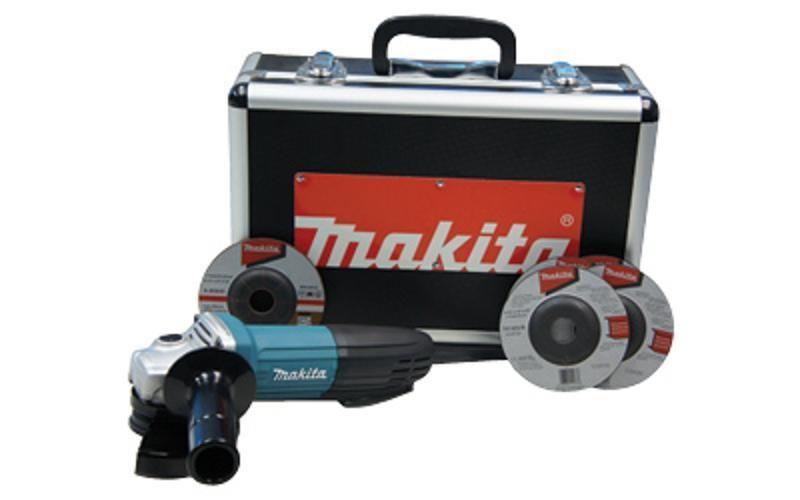 Imagem de Makita Ga4534Kx Esmerilhadeira Angular Maleta Alumínio 127V