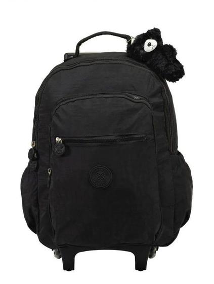 Mala Com Rodas Trendy Preta- Xeryus Preta - Luxcel Imagem de Mala Com Rodas Trendy Preta- Xeryus Preta