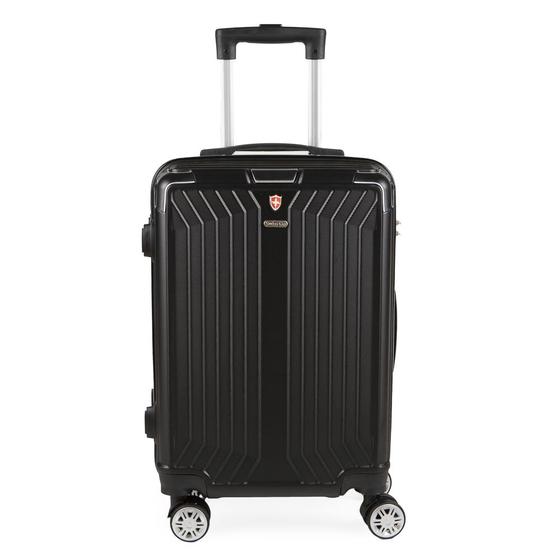 Mala de Bordo Abs para Viagem Swiss Go Londres Cadeado Integrado Rodas