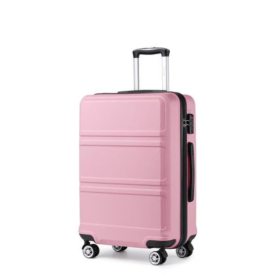 Imagem de Mala de Bordo Kono Carry On 20" - Hardside Leve com Trava TSA
