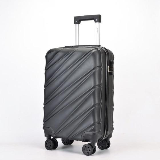 Mala De Bordo P Rígida Abs Giro 360º Cruzeiro Preto - 143M - Mala de ...