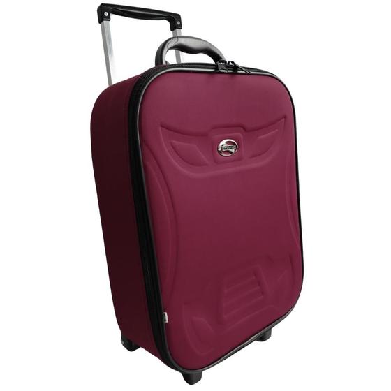 Imagem de Mala de bordo viagem 10Kg Forrada Resistente Linha Acessivel Grotaferrata 55x35x21