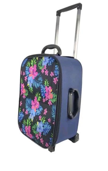 Imagem de Mala de Viagem 10kg modelo bordo conforme ANAC cor Azul Florido