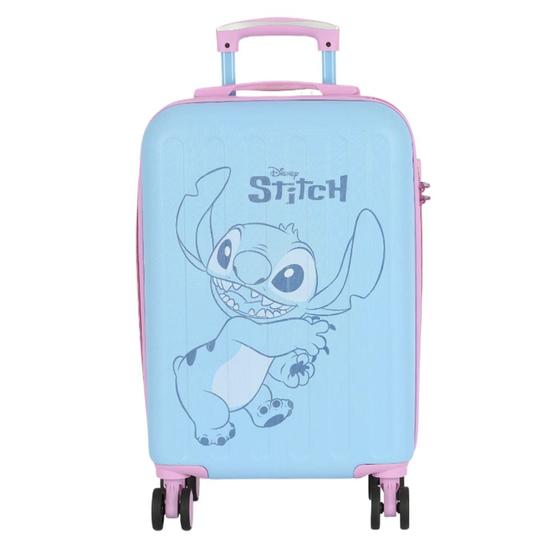 Imagem de Mala De Viagem Bordo Infantil Stitch Disney 4 Rodas Luxcel