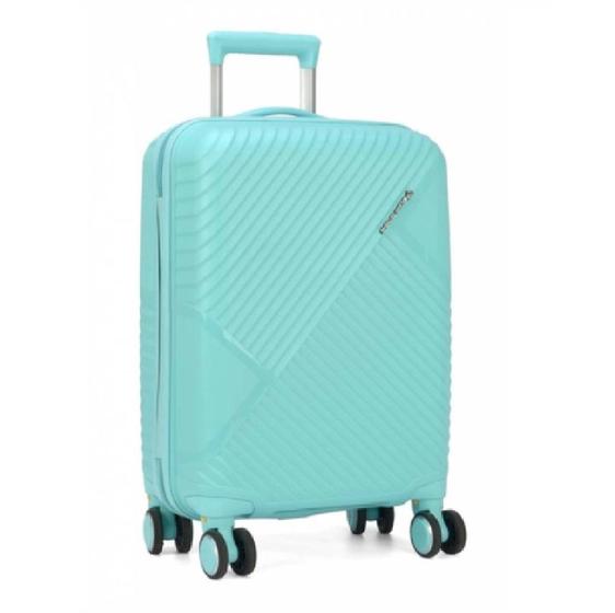 Mala De Viagem Em Polipropileno Rodas 360 Bordo Polo King - LUXCEL ...