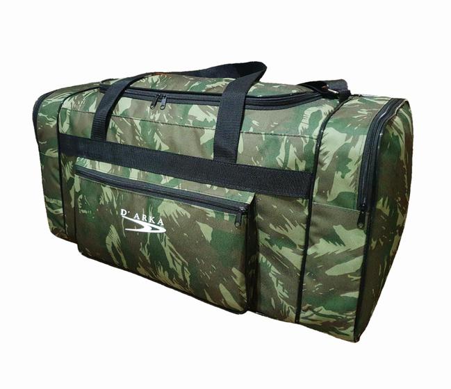 Mala De Viagem Grande De Mão Camuflada Com Alça Tira Colo é boa?